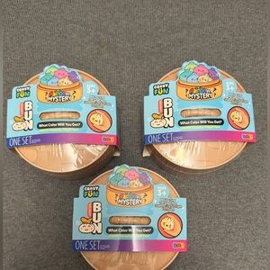 Free Shipping - (3) Crazy Fun Mystery Squishy Bun Dumpling -Shimmering Starlight